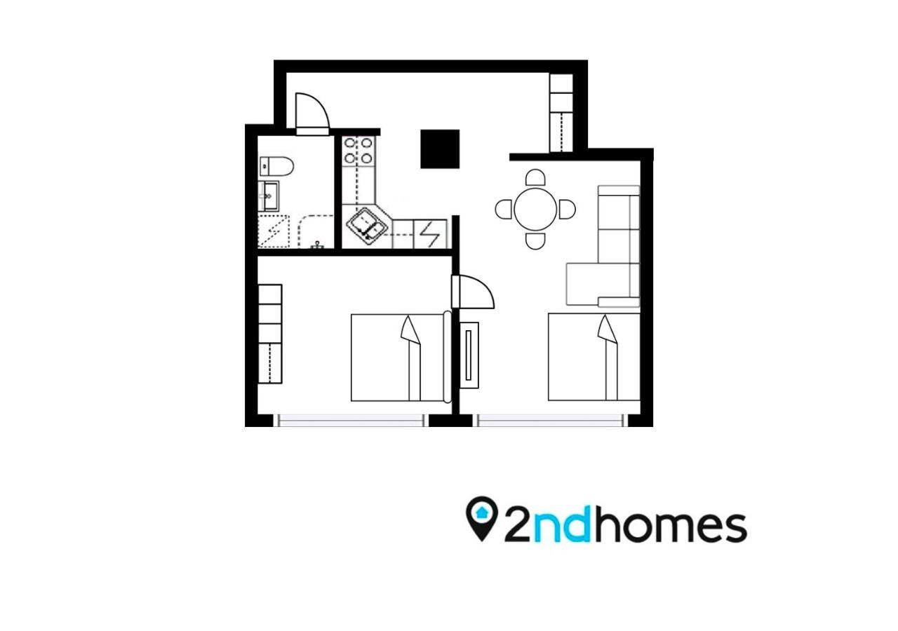 "Pieni Verka" - Homelike 1Br Apartment Next To Restaurants ตัมเปเร ภายนอก รูปภาพ